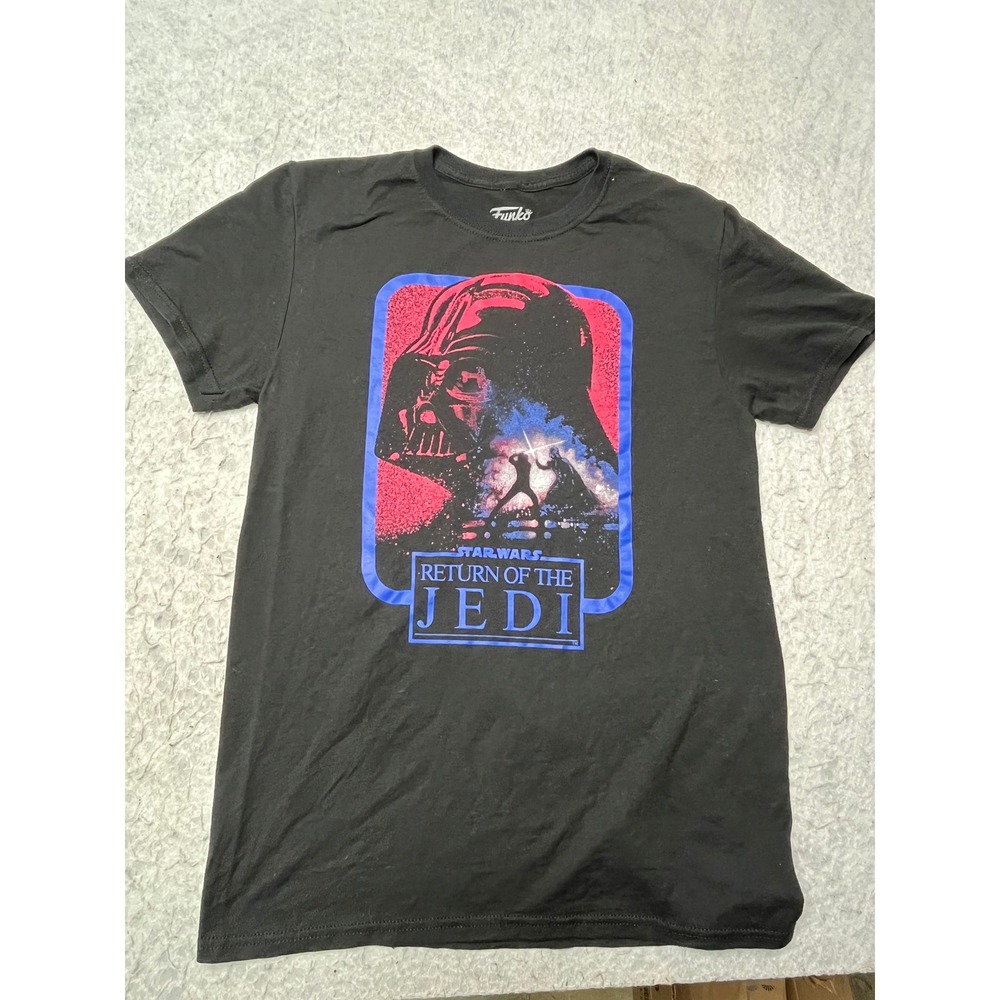 Funko Star Wars Return of the Jedi Darth Vader Black Graphic T-Shirt Small
